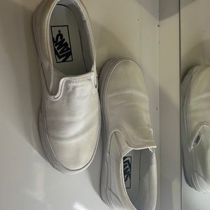 All white vans